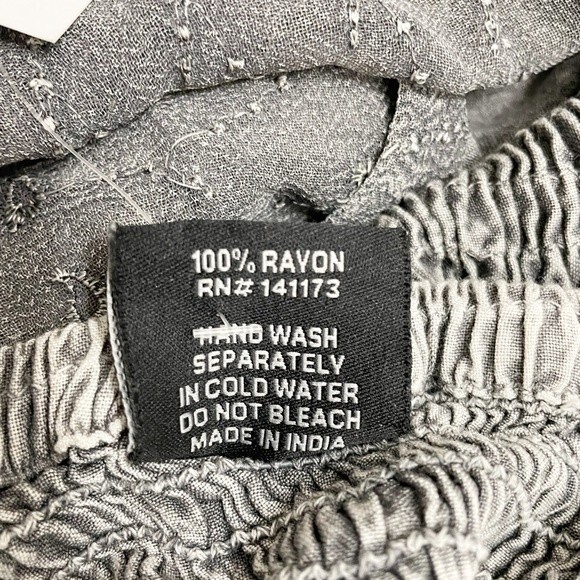 NWT Himalayan Arts Wear Boho Embroidered Gray Halter Maxi Dress Size Medium NEW - Picture 8 of 12